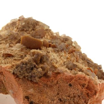 Wulfenite + Baryte + Fluorite. 260.8 ct.