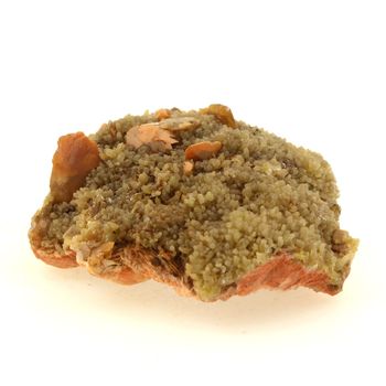 Wulfenite + Mimetite. 73.9 ct.