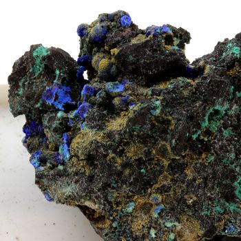 Azurite + Malachite. 122.7 ct.