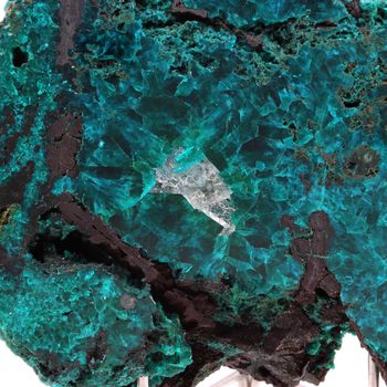 Dioptase + Quartz. 1175.0 ct.