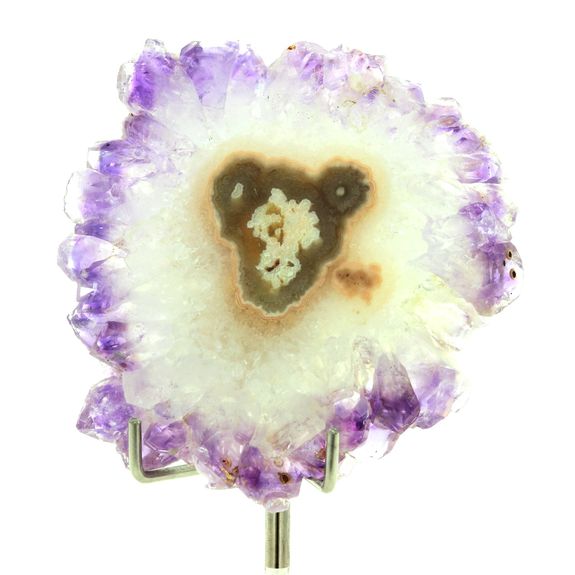 Amethyst Stalactite + Agate. 220.7 ct.
