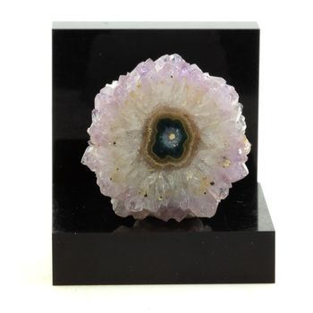 Amethyst Stalactite + Agate. 49.7 ct.