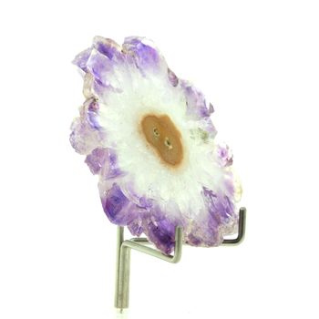 Améthyste Stalactite + Agate. 108.6 ct.