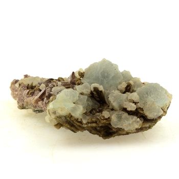 Axinite + Prehnite. 173.9 ct.