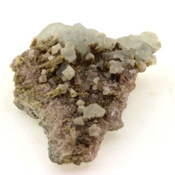 Axinite + Prehnite. 173.9 ct.