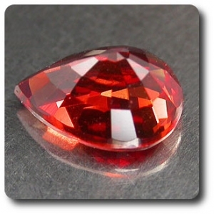 0.63 cts SAPHIR ROUGE .VS