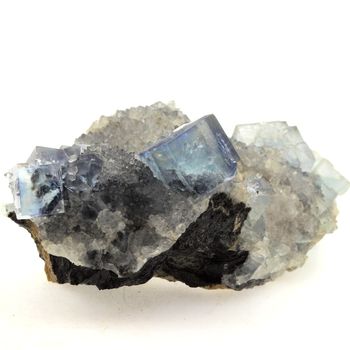 Fluorite + Quartz.