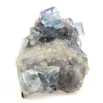 Fluorite + Quartz.