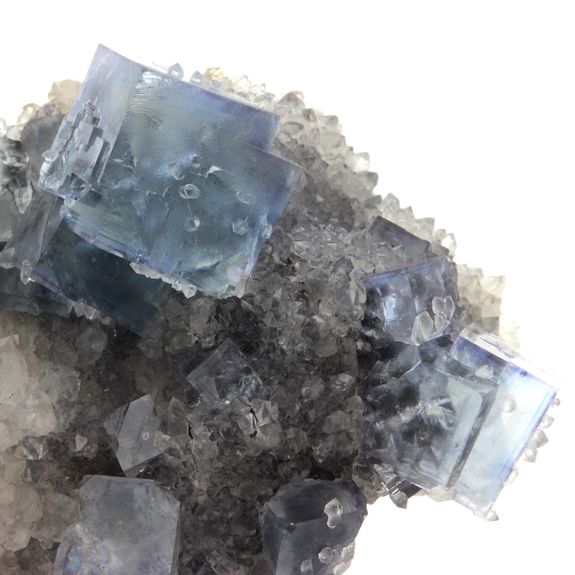 Fluorite + Quartz.