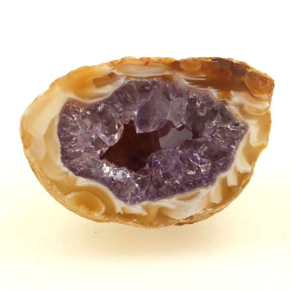 Améthyst Géode + Agate. 170.2 ct.