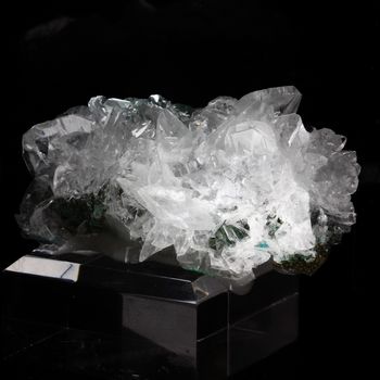 Rosasite + Calcite.