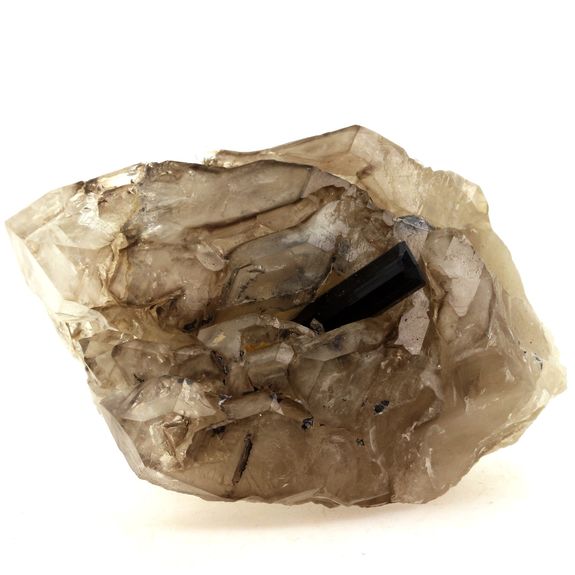 Quartz + Tourmaline.