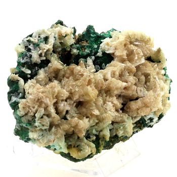 Malachite + Cerusite.