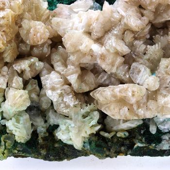 Malachite + Cerusite.