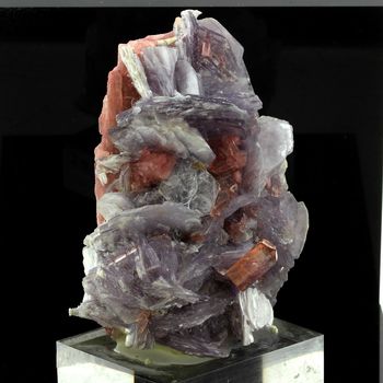 Tourmaline + Lepidolite.