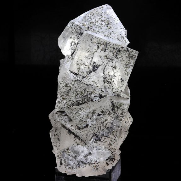 Fluorite Stalactite + Sphalerite. 446.6 ct.