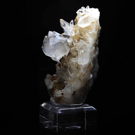 Quartz Sceptre + Siderite. 131.3 ct.