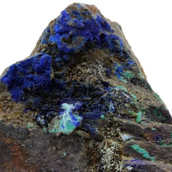 Azurite + Aurichalcite. 1180.0 ct.