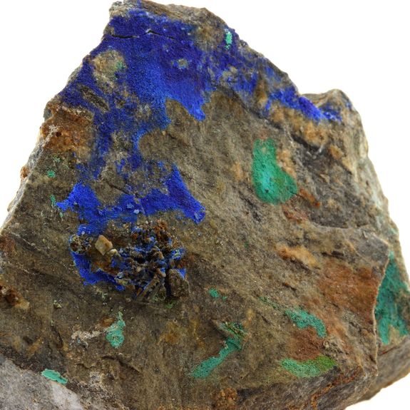 Azurite + Rosasite. 915.1 ct.