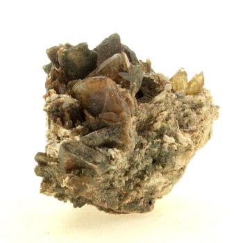 Sphene (Titanite) + Quartz. 141.2 ct.