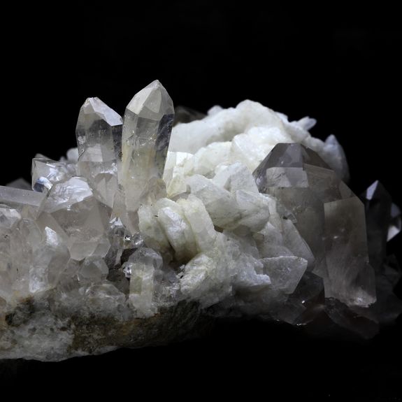 Quartz Fumé + Albite. 1495.0 ct.