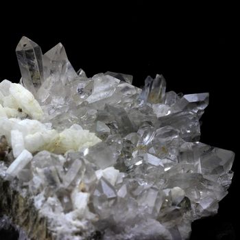 Quartz Fumé + Albite. 1495.0 ct.