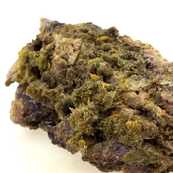 Wulfenite, Mimetite, Fluorite. 541.1 ct.