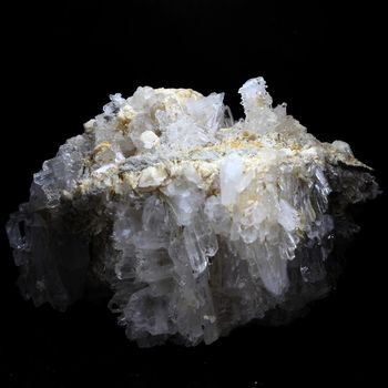 Faden quartz + Calcite.