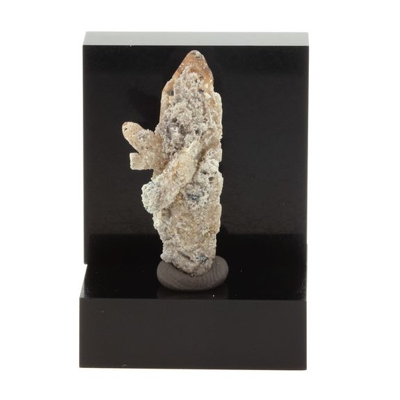 Topaze + Gypse. 13.6 ct.