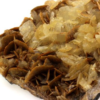 Calcite + Siderite. 1780.0 ct.