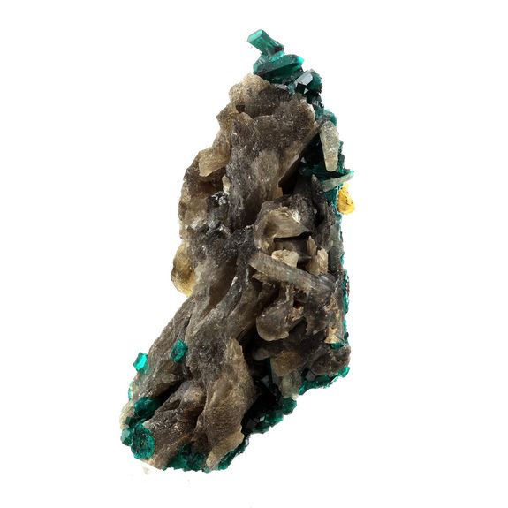 Cerusite + Dioptase + Wulfenite. 552.8 ct.