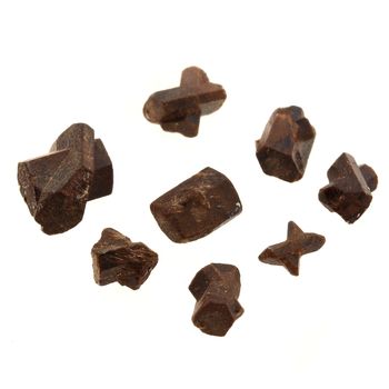 Staurolite (8 pcs).