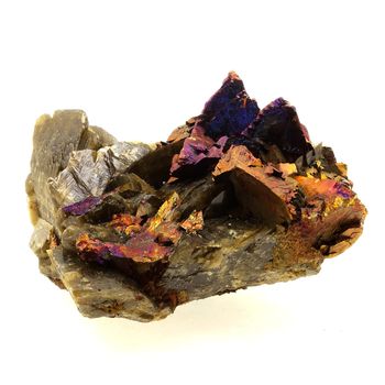 Siderite + Chalcopyrite. 1195.0 ct.