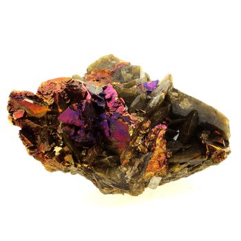 Siderite + Chalcopyrite. 1195.0 ct.