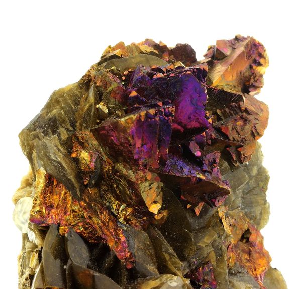 Siderite + Chalcopyrite. 1195.0 ct.