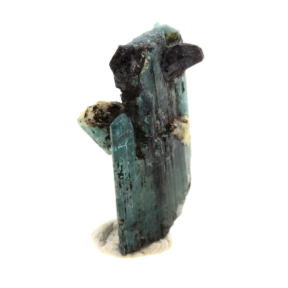 Grandidierite + Tourmaline. 33.9 ct.