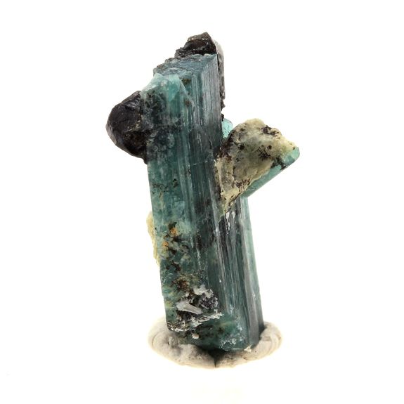 Grandidierite + Tourmaline. 33.9 ct.