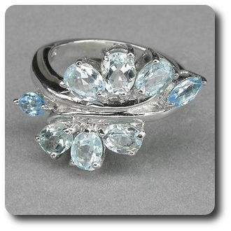 BLUE TOPAZ RING