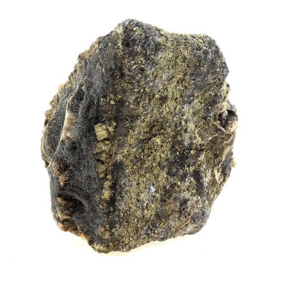 Boulangerite + Pyrite. 2310.0 ct.