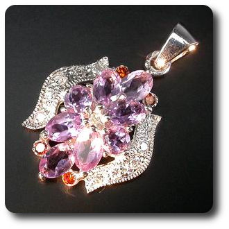 PURPLE AMETHYST PENDANT