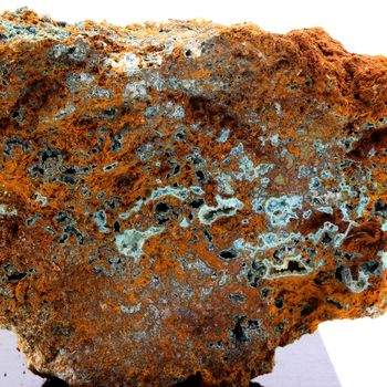 Sénégalite sur Turquoise. 465.0 ct.