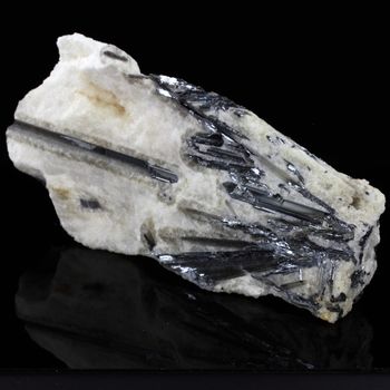 Stibnite + Calcite. 6023.5 ct ( 1.2 kg).