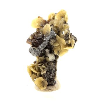 Sphalerite (Blende) + Siderite. 24.5 ct.