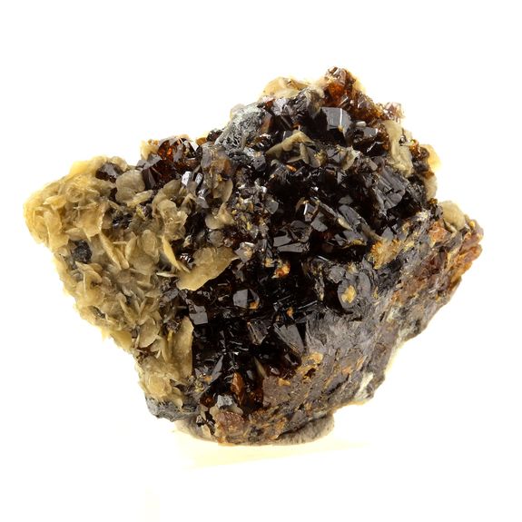 Sphalerite (Blende) + Siderite.