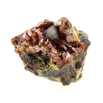 Sphalerite (Blende) + Dolomite.