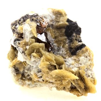 Sphalerite (Blende) + Siderite. 200.0 ct.