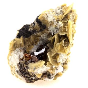 Sphalerite (Blende) + Siderite. 200.0 ct.