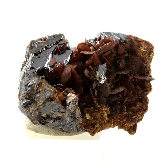 Sphalerite (Blende) + Siderite.