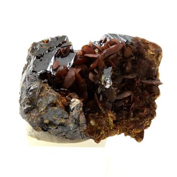 Sphalerite (Blende) + Siderite.