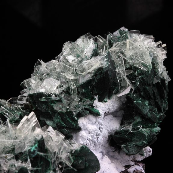 Malachite + Baryte.